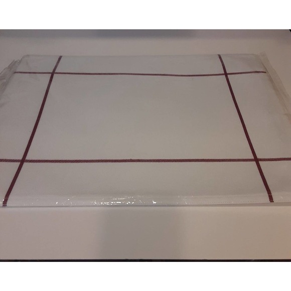 Pampered Chef Placemats Windowpane set of 2 New - Picture 8 of 8